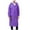 Purple, variant on Sentmoon Womens Rain Jacket with Hood Long Sleeve Rain Coat Women Solid Color All-Weather Button up Rain Ponchos for Adults for Outdoor Activities White XL