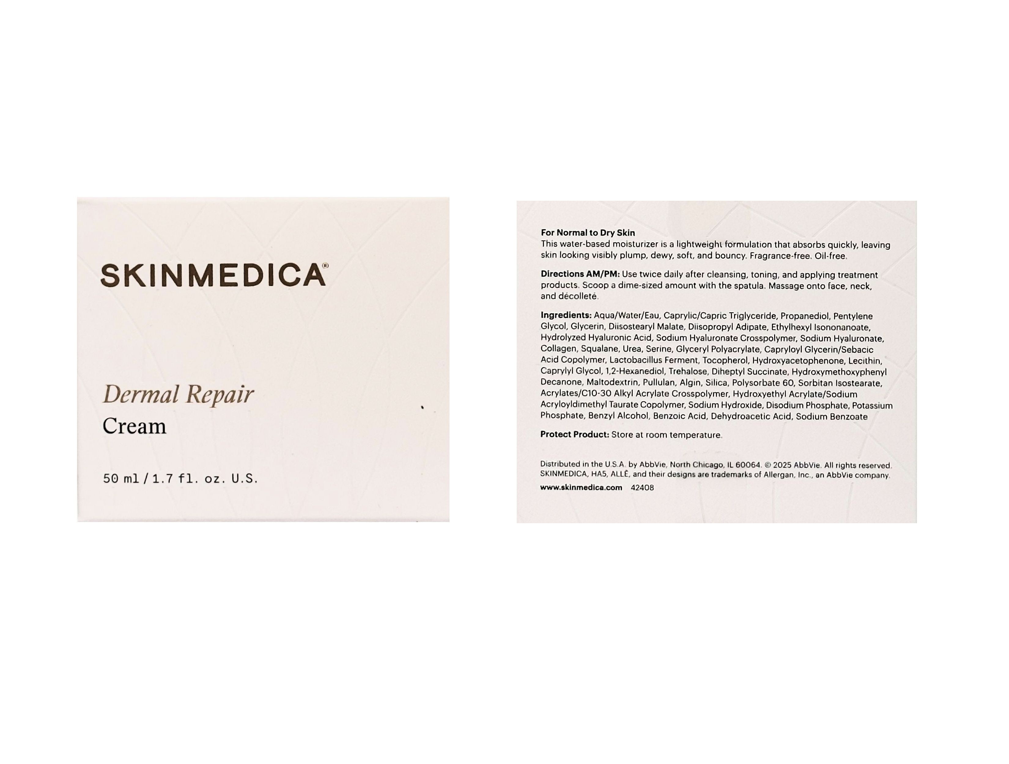 SkinMedica Dermal Repair Face Cream 1.7 fl oz (50ml)