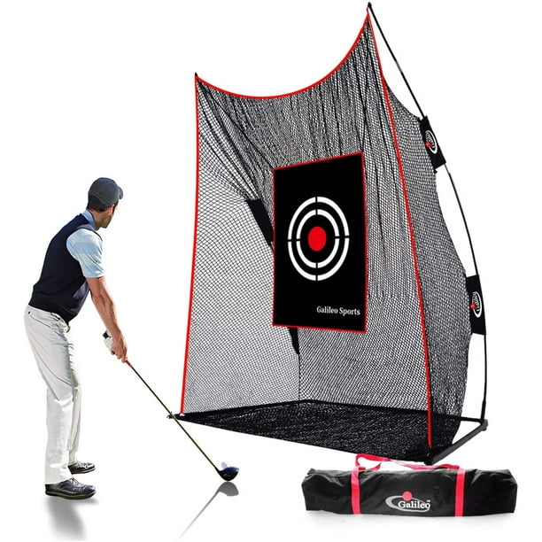 GALILEO Golf Practice Net Driving Range Golf Hitting Nets for Indoor Outdoor with Golf Training