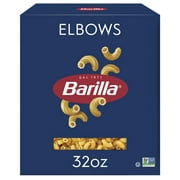 Barilla Classic Non-GMO, Kosher Certified Elbows Pasta, 32 oz
