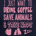 thumbnail image 3 of CafePress - Coffee Animals Naps Hoodie (Dark) - Pullover Hoodie, Classic, Comfortable Hooded Sweatshirt, 3 of 4