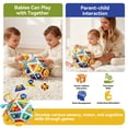 thumbnail image 6 of KNMDU Baby Toys for 12 to 24 Months, Busy Cube for Toddlers 1-3, Montessori Sensory Activities Busy Board, Travel Toys Educational Learning, 6 of 10