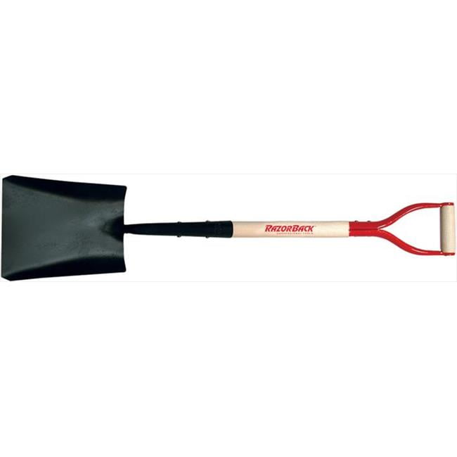 Union Tools 76042008 B2Lsd Razorback D Handle square Point Shovel
