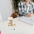 thumbnail image 2 of CIMAXIC 1 Set Creative Science Toy Kids Wood Hydraulic Lift Model Assembly Puzzle Toy,8.66"X0.2"X4.72", 2 of 5