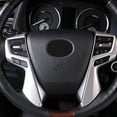 thumbnail image 4 of For Alphard Vellfire 30 2015-2019 Car Abs Matte Steering Wheel Cover Trim Decor Frame Stickers Acce, 4 of 4