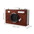 thumbnail image 2 of Miangastore 1pc Wide Shoulder Bag Camera Shape Bag Crossbody Bag Camera Bag Square Bag, 2 of 8
