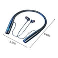 thumbnail image 3 of Back to School Gifts under $5 Neck Mounted Wireless Bluetooth 5.3 High-capacity Digital Noise Reduction Stereo Sound Without Delay Sports Wireless Bluetooth Earphones on Clearance, 3 of 8