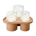 thumbnail image 1 of Cateissary Máquina de hielo de silicona sin BPA para cubitos de hielo cada vez, bandejas de cubitos de hielo, moldes de hielo de silicona Cocina y Comedor, 1 of 6
