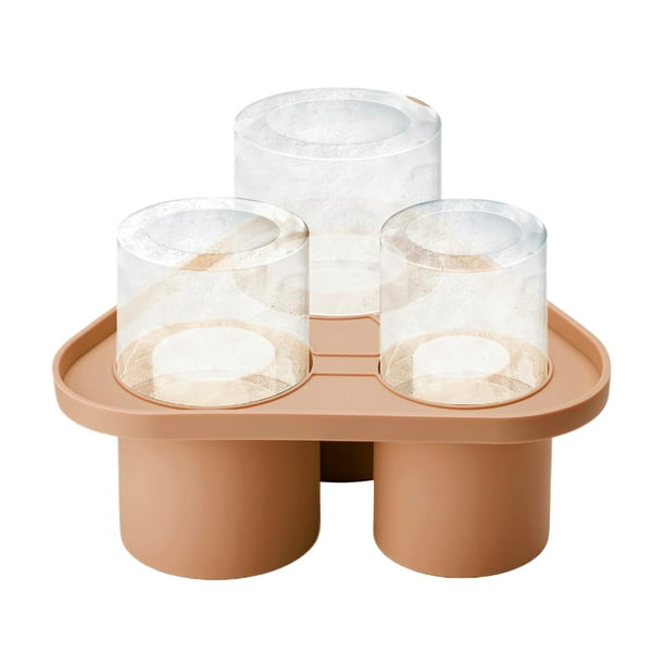 Cateissary Máquina de hielo de silicona sin BPA para cubitos de hielo cada vez, bandejas de cubitos de hielo, moldes de hielo de silicona Cocina y Comedor