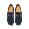 thumbnail image 2 of Men's Casual Loafers Slip On Leather Shoes Comfortable Lightweight Driving Shoes Male Moccasins Classic Penny Loafer Flats Boat Shoes Outdoor Walking Shoes, 2 of 13