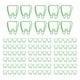thumbnail image 1 of 100 clips de papel con caja de almacenamiento, resistentes al deslizamiento, exquisitos y lindos clips de papel para la escuela de oficina, 1 of 10