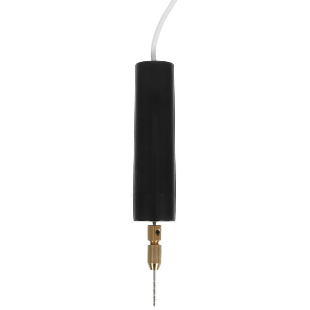 Mini taladro eléctrico de mano USB con brocas para joyería. Taladro portátil de 5 V para resina, cristal, epoxi y manualidades.