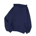 thumbnail image 4 of Tranfacy Chandails à Capuche pour Femmes, Chandails à Capuche pour Femmes, 2 Pcs Chandails à Capuche Décontractés pour Femmes Grande Taille avec Poche et Manches Longues, 4 of 5