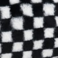 thumbnail image 4 of Pen+Gear Plush Pencil Pouch, Black & White Checked Polyester, Black Zip, Middle and High School, 4 of 4