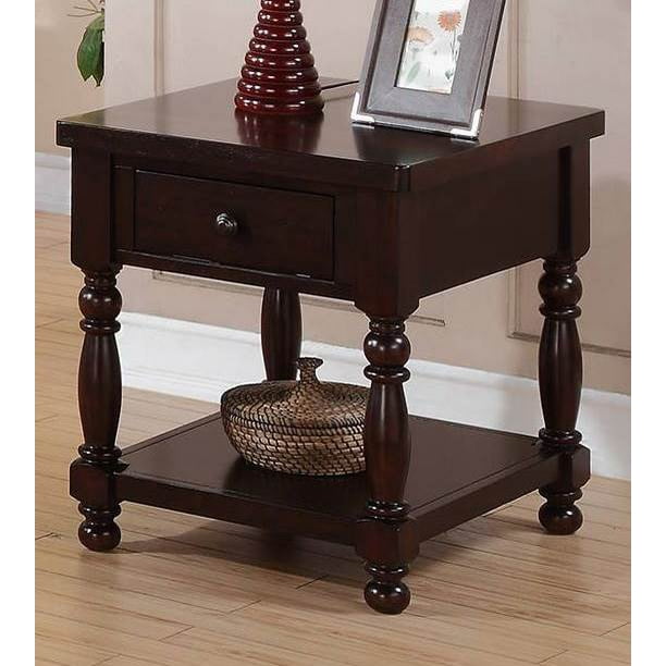 24 In End Table Hickory Finish Com 24 In End Table Hickory Finish, Hickory Chair Bedside Tables Taiwan