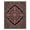 Red, Pattern 1, variant on ODIKA 4'x6' Machine Washable Non-Slip Area Rug, Oriental Burgundy High Traffic Rug, Red, 976170