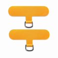 thumbnail image 1 of HAYAN Phone Tether Tab for iPhone, Cell Phone Lanyard Patch, Phone Strap Replacement Part for All Full Phone Cases (Yellow), 1 of 1