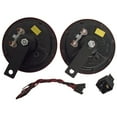 thumbnail image 4 of RAParts 2 Red Loud Blast Super Tone Horns Euro Round Kit Compact Set 003399803, 4 of 10