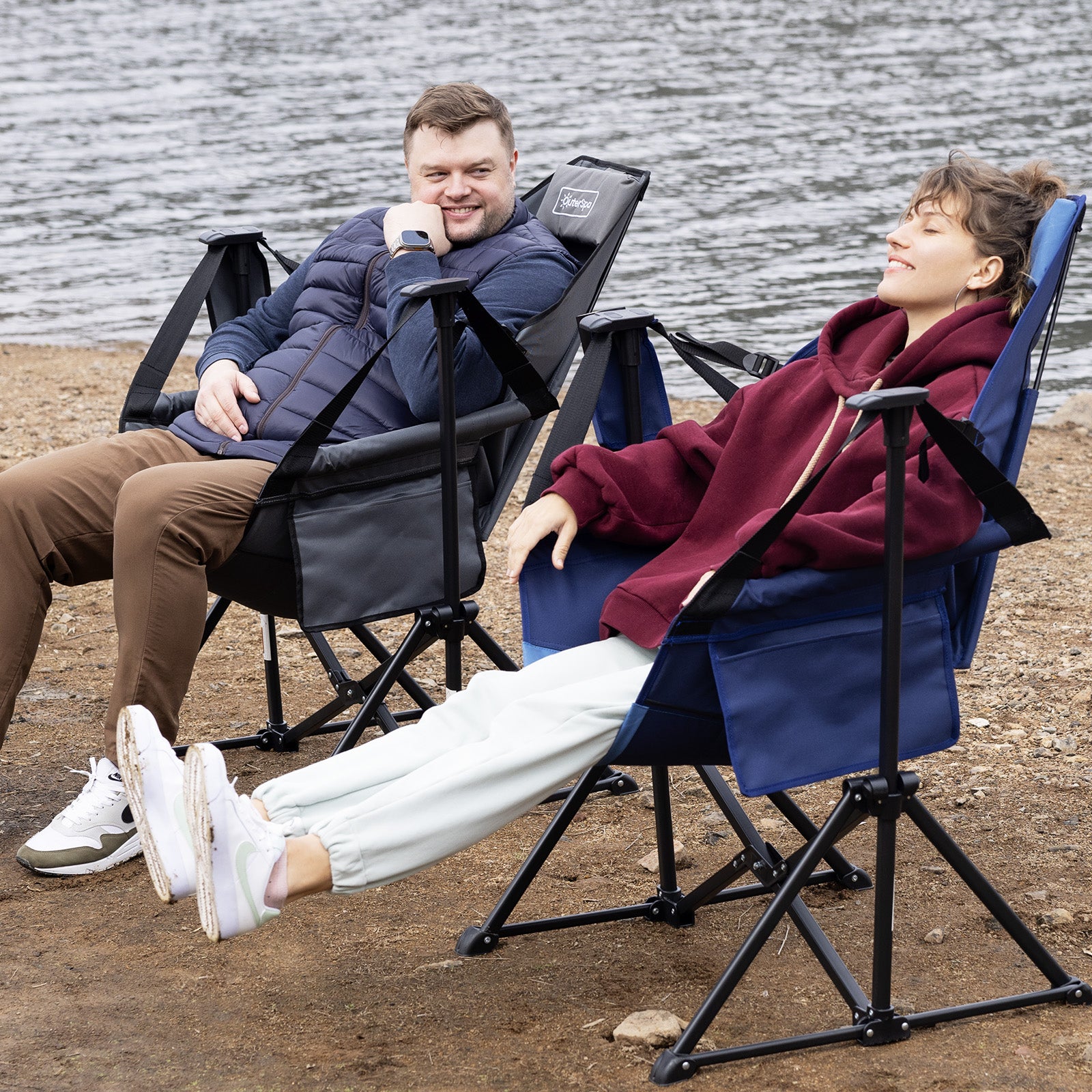 OuterSpa Hammock Camping Chair, Folding Outdoor Swing photo 2