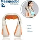 thumbnail image 2 of Masajeador de Espalda Cuello y Hombros Bluelander con Rotación 3D Naranja Moderno, 2 of 6