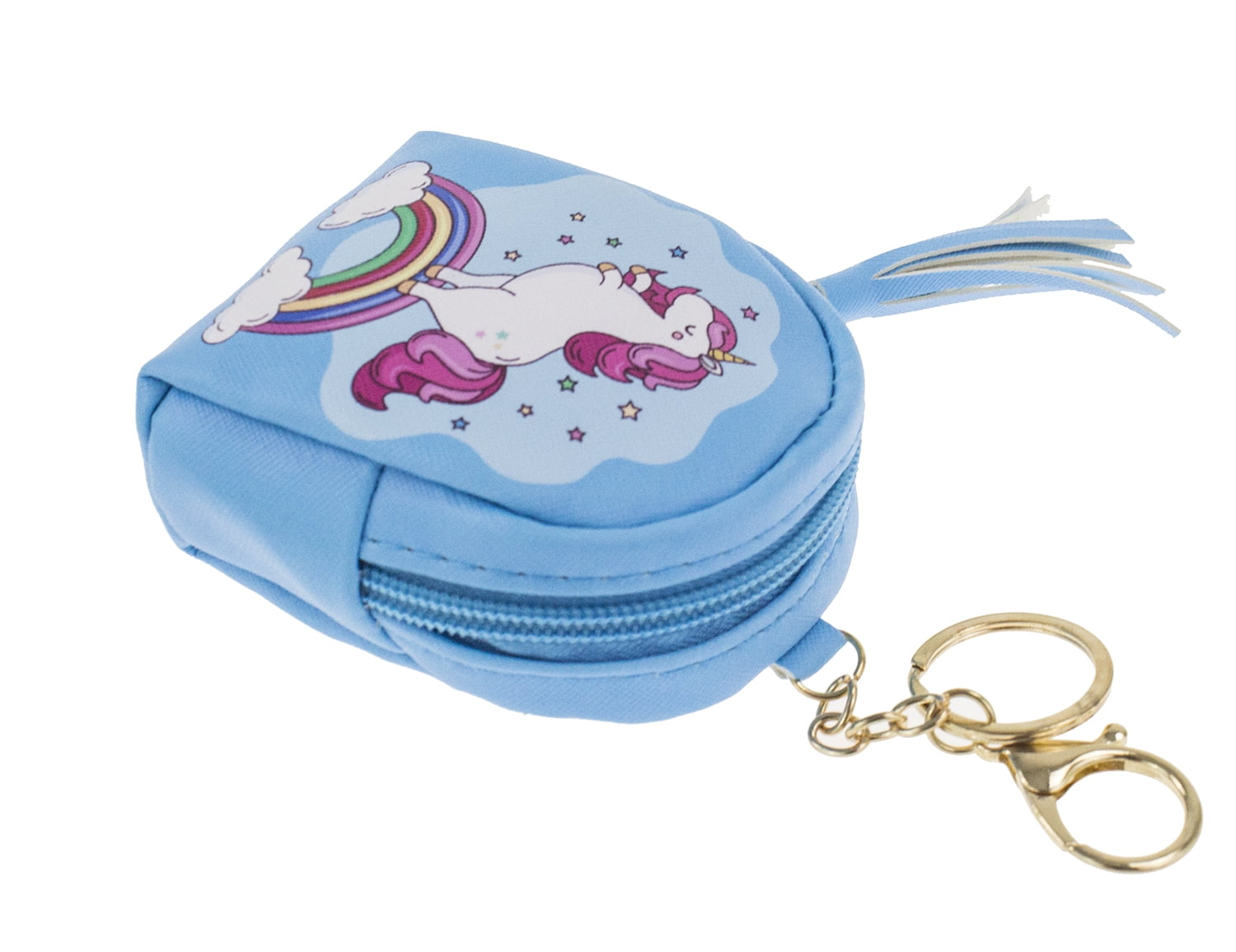 Women Wallet Cute Long Purse for Girls Zipper Around Unicorn Pattern