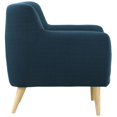 thumbnail image 3 of Fauteuil de Remarque LexMod, Azur, 3 of 5