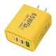 thumbnail image 2 of Smartphone Fast Charging Plug Two Type C And One/Two USB Multi Port US Standard Charging Head, 2 of 6