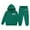 1-Dark Green517, variant on Boy USA Flag Print Hoodie And Jogger Pants Two Piece Casual Tracksuit Set