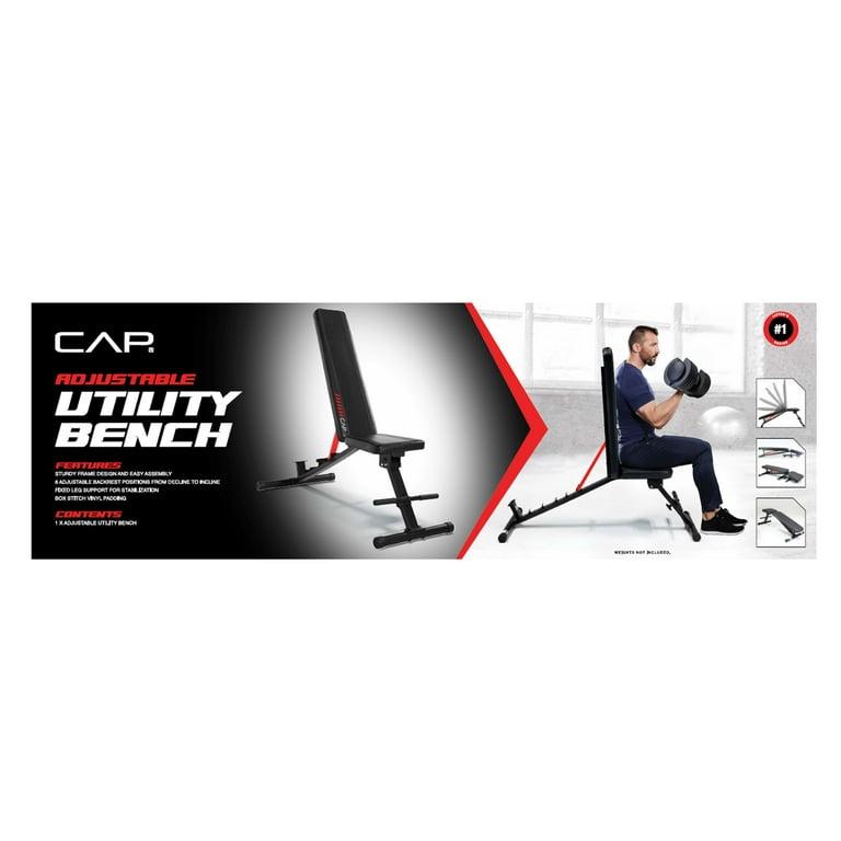 Cap barbell utility bench sale