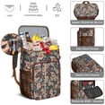 thumbnail image 5 of Travel Cooler Bag - Pioneer Flower Floral Print Pattern Camping Beer Cooler Backpack with Bottle Opener- Waterproof Insulated Picnic Backpacks - Cooler Bag for Beach, 5 of 6