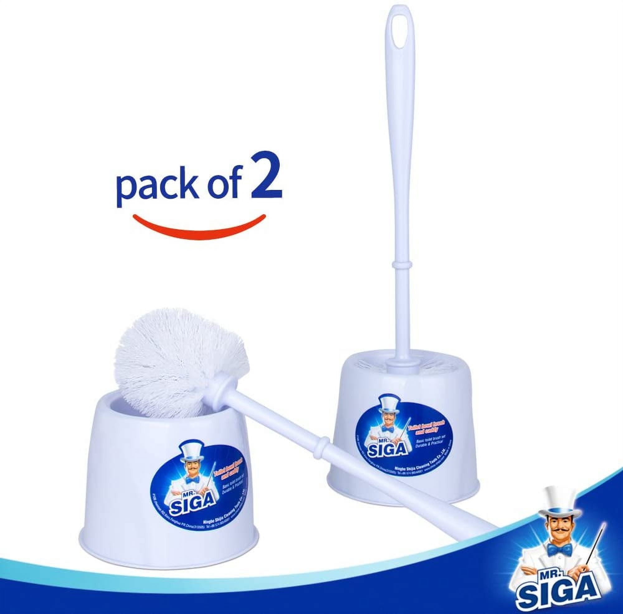 MR.SIGA - Brandclub - MR.Siga Toilet Bowl Brush and Caddy, Dia