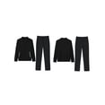 thumbnail image 2 of FOCUSNORM Men’s 2 Piece Tracksuit Set Long Sleeve Zip Up Waffle Jacket + Pants Set Loungewear Sweatsuit, 2 of 9