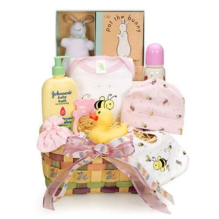 Pat the Bunny Baby Girl Gift Basket