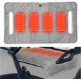 thumbnail image 2 of Heated Golf Cart Seat Cover, Heated Seat Cushion & Waterproof Soft Towel Blanket, Universal Fit for Most Golf Carts with All-Weather Protection and Easy Installation, 2 of 18