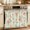 Green, variant on Oven Skirt Curtain for Kitchen 20x27 Inch, Spring Flowers Oven Curtain with 8 Ribbon Ties & Ruffle Trim, Stove Skirt Curtain Dishwasher for Cabinets Watercolor Pink Orange Floral Romantic Rustic