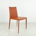 thumbnail image 1 of Chaise Latérale Moderne en Cuir Enduit Prima - Qualité Contractuelle, 1 of 6