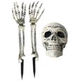 thumbnail image 1 of Halloween Skeleton Stakes Decorations Lawn Decor Ornament, 1 of 9