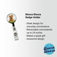 thumbnail image 2 of Chow Chow Dog Puppy Photo Retractable Reel ID Badge Key Card Name Tag Holder with Clip, 2 of 7