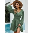 thumbnail image 1 of Vestido floral de mujer vestidos de verano vestido túnica floral vestido de jersey, 1 of 5