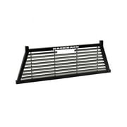 BACKRACK by RealTruck Louvered Rack Frame Only | Black, No Drill | 12700 | Compatible with 1999-2024 Ford F-250/F-350/F-450