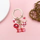 thumbnail image 4 of Accesorios para llaveros rojos de San Valentín, accesorios para bolsos, llaveros bonitos para parejas, colgantes, regalos de San Valentín, llavero de aleación., 4 of 6