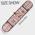 thumbnail image 3 of Yayeee Double Oven Mitt Kitchen Heat Resistant Baking 35" x7" Quilted Glove, Green Christmas Houses, 3 of 6