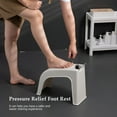 thumbnail image 3 of Under Desk Footrests Under Pedicure Foot Rest Stand Shower Foot Rest Foot Stool Under Desk Beauty Footrests for Shaving Legs Home Work Office Salon, 3 of 7