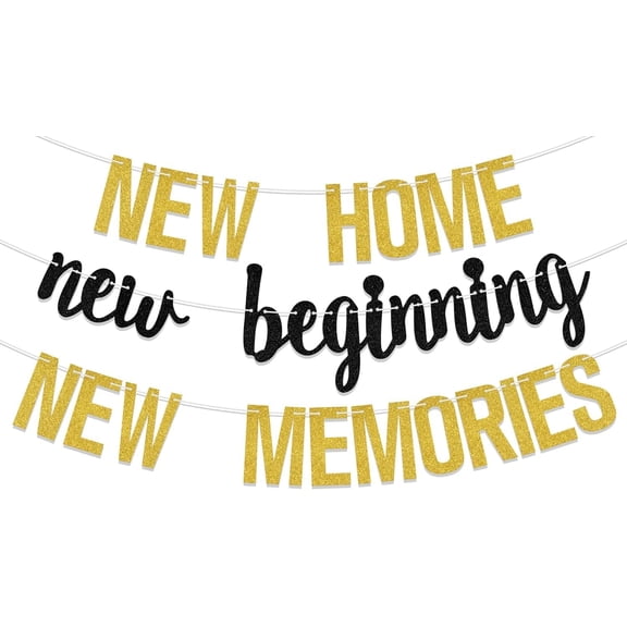 New Home New Beginning New Memdries Banner