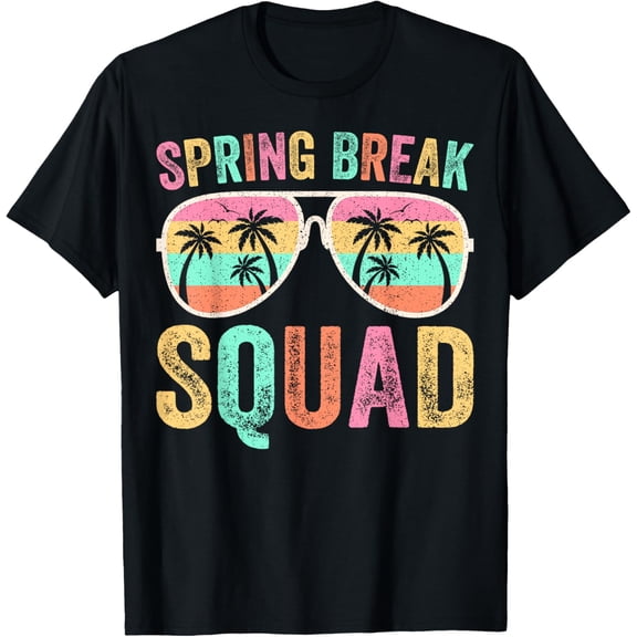 Exquisite and comfortable-Spring Break Squad 2025 Friends Family Matching T-Shirt
