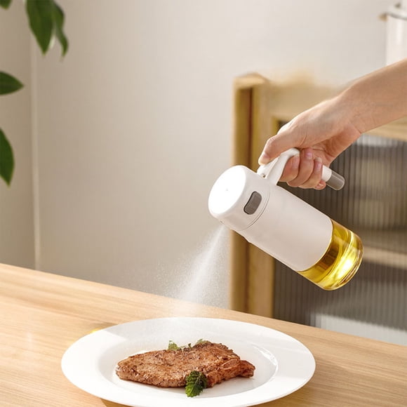 Birdeem Oil Spray Bottle,9.3 Oz Kitchen Oil Dispenser and Mister for Cooking,Non-Aerosol Refillable Olive Oil Sprayer Bottle,Plastic Oil Spray Bottle for Air Fryer,Salad,Frying,Grilling