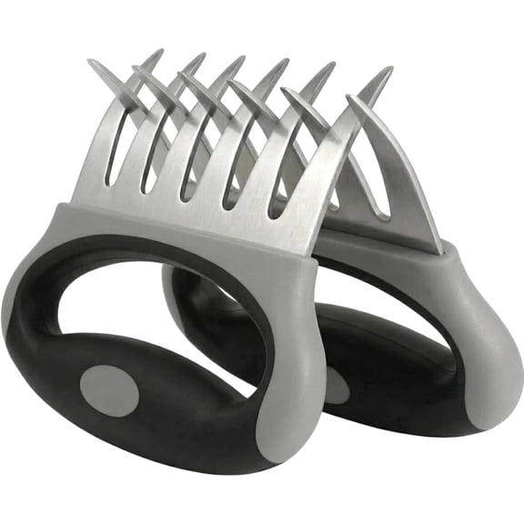 DAEX Heavy-Duty Meat Shredder Claws with Non-Slip Handles for Pulled Pork and Chicken, BBQ Shredding Tools for Smoker, Grill and Kitchen