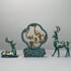 thumbnail image 2 of Ounissouiy Decoración de escritorio, accesorios exquisitos para el hogar, decoraciones de boda, adorno de multifuncional, estatua de resina, Decoración del hogar Azul, 2 of 6