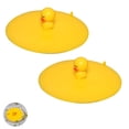 thumbnail image 4 of Yuarrent 1 Uds tapa de colador de fregadero de cocina tapón de drenaje de fregadero de silicona de alto rendimiento tapa de drenaje de suelo en forma de Accesorios de baño Numero 3 Yuarrent HA027827-03, 4 of 6
