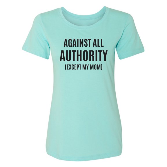 Against All Authority Womens crewneck tee
